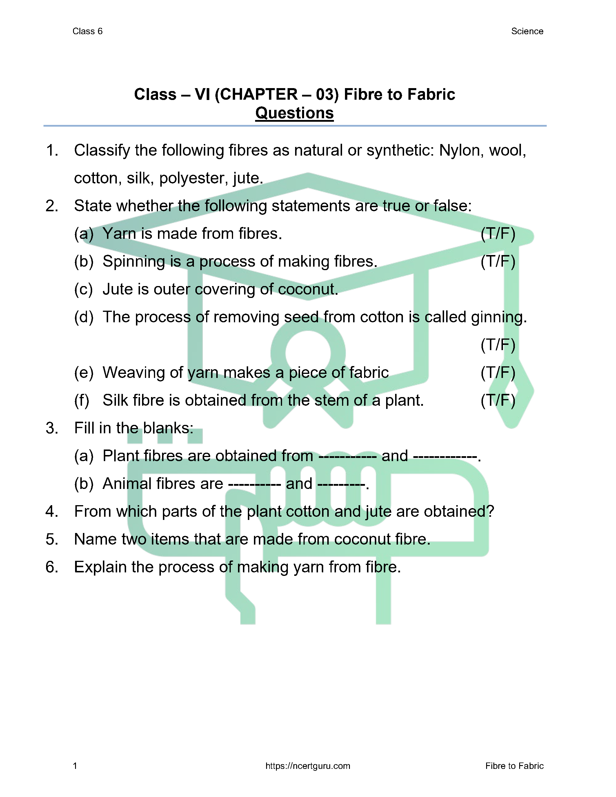 Ncert Solution For Class Science Chapter Ncertguru