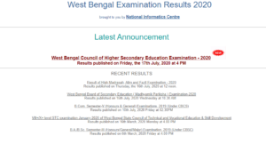 West bengal examination